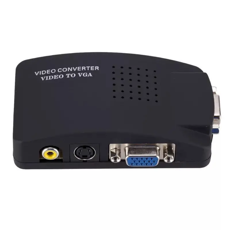 

AV to VGA Video ConverterVGA ConverterComputer to TVTV TO PC VIDEO TO VGA
