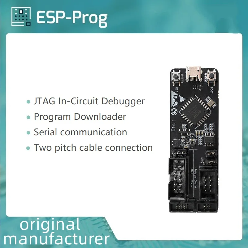 

ESP-Prog JTAG In-Circuit Debugger Program Downloader Serial Communication