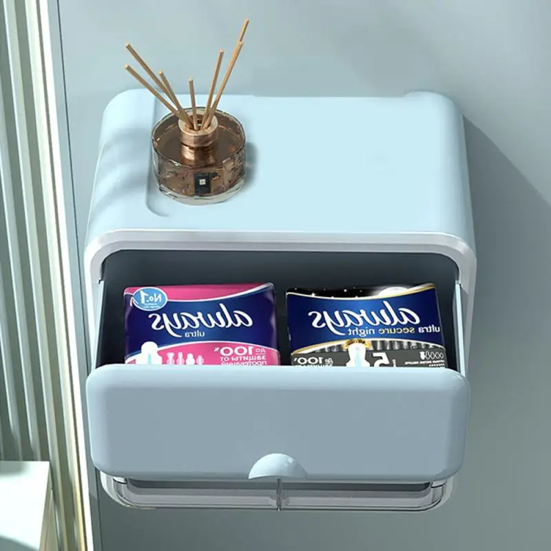 

Водонепроницаемый экологически чистый поднос для туалетной бумаги, многофункциональный держатель для фотобумаги с настенным креплением