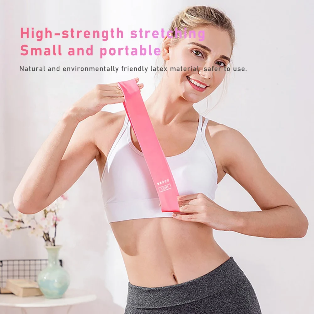 

Женский Новый эластичный пояс для фитнеса, йоги, тренировочный пояс для силовых тренировок, комплект из 5 частей