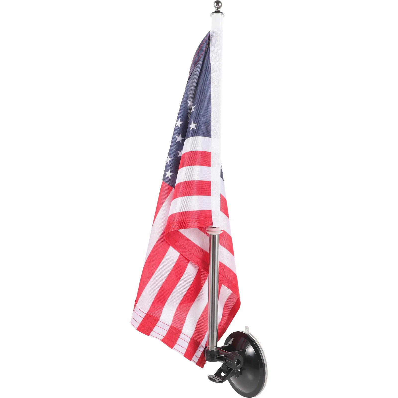 

Suction Cups Flagpole Stands Metal Holder Car Holders Cloth Bracket Multi- Use Base