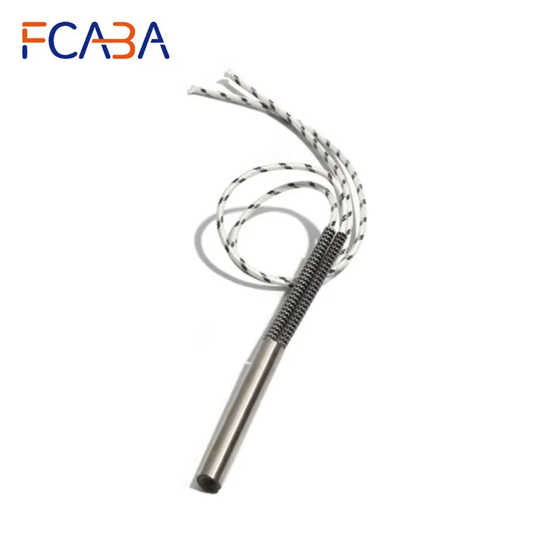 Трубчатый нагревательный элемент 316SUS, 5 шт., 12 мм, 50 ~ 60 мм, 110 В/220 В/380 В, 250 Вт/270 Вт/280 Вт/300 Вт, электрический элемент