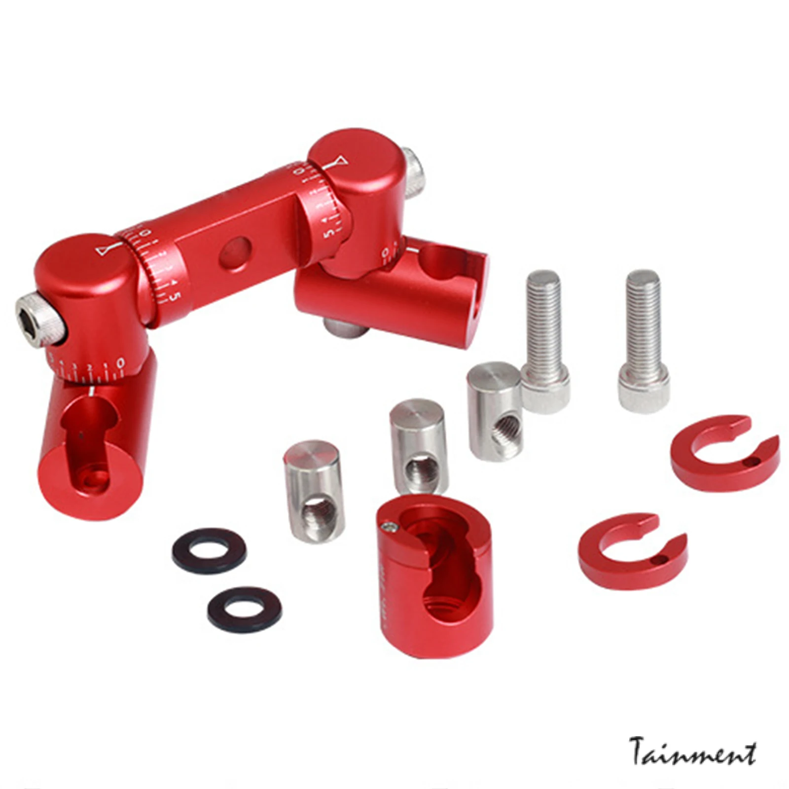 

Single/Dual V Bar Fully Adjustable Single V Bar Quick Disconnect Mount Bow Archery Stabilizer Balance Bar Weight Kit