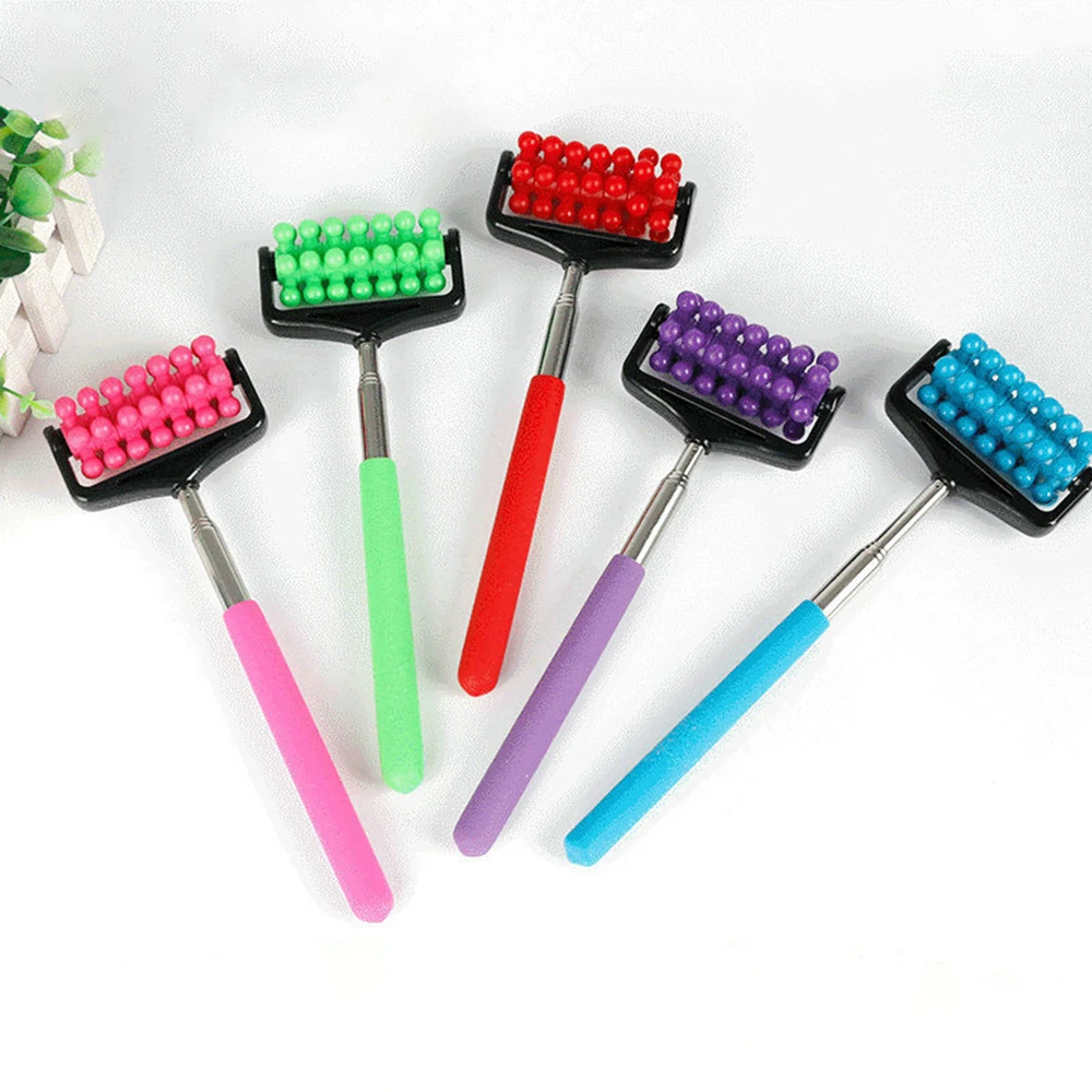 Телескопический Роликовый Массажер Для Всего Тела Из Нержавеющей Стали