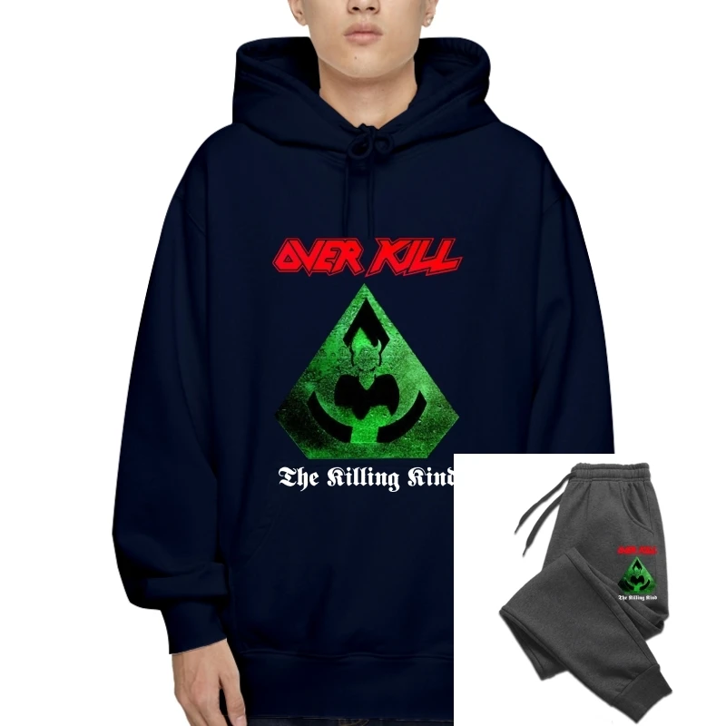 

Overkill The Killing Kind V2 T-Sweatshirt Hoodies Black Thrash Winter Metal All Winters S 3Xl More Winter And Colors Outerwear