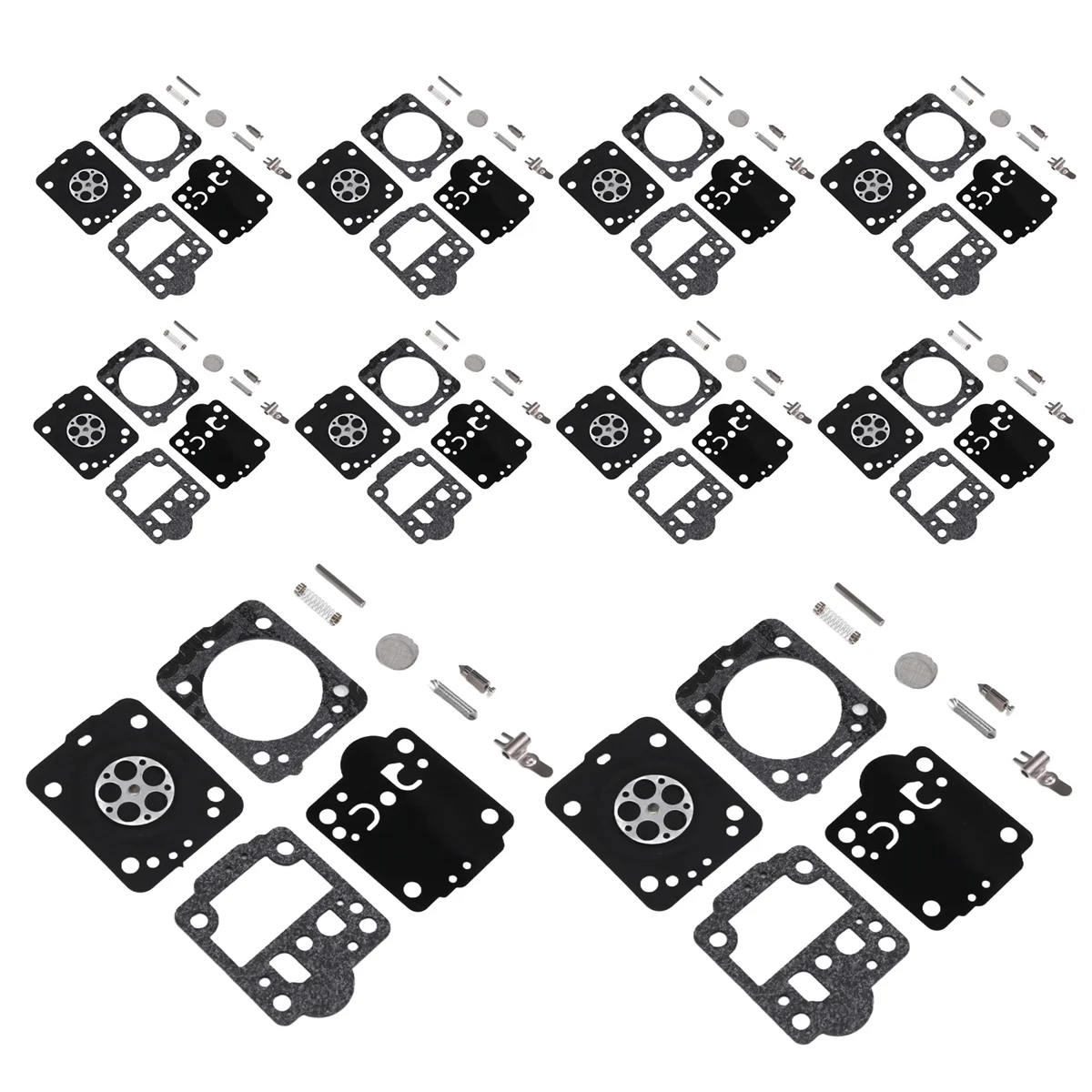 10 комплектов карбюратора для HUSQVARNA 240 236 235 435 E JONSERED CS2238 CS2234 ZAMA RB149 RB 149 Комплект