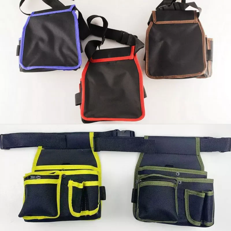 

2023NEW Waist Pocket Case Electrician Tool Oganizer Bag High Capacity Tool Bag Waist Pockets Carrying Pouch Home Tools Storage B