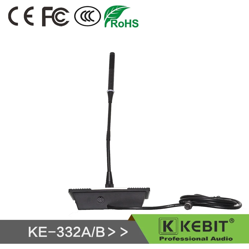 Фото KE-332A/B Проводной председатель Delegate Unit Система конференц-зала Микрофон №5