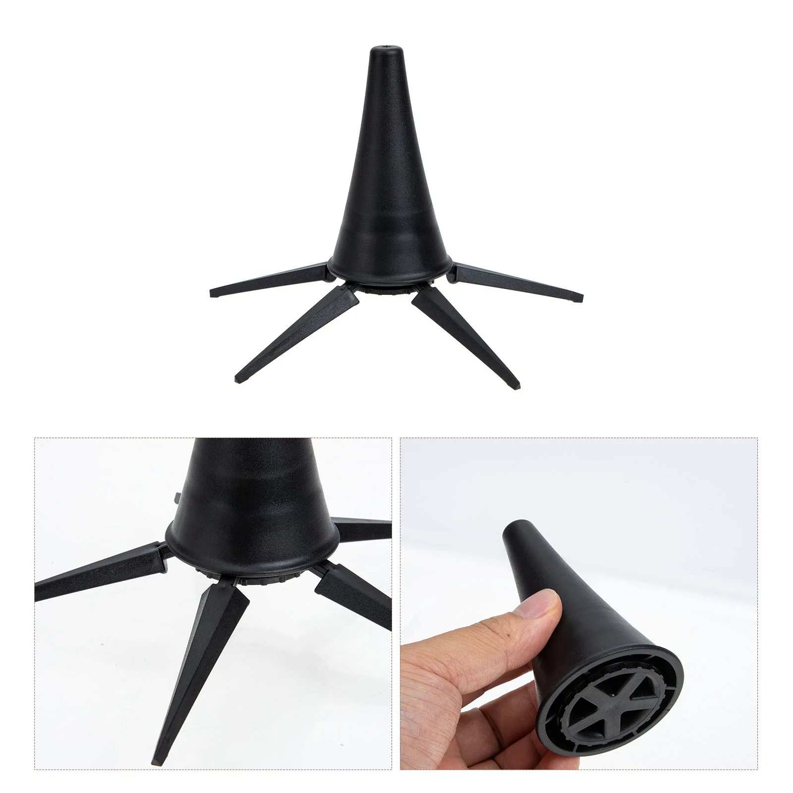 

Durable 5-legged Stand Portable Clarinet Holder Portable Folding Clarinet Stand