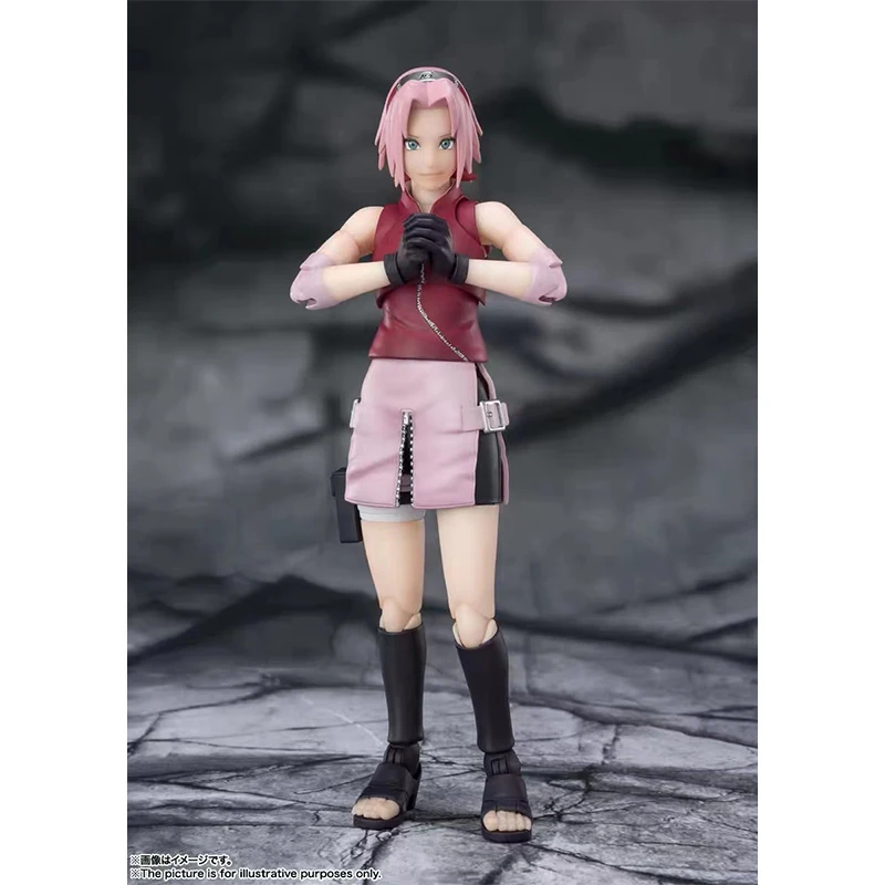 Фото Оригинальный Bandai SHFiguarts 2,0 Наруто Саске Какаши Сакура Учиха Мадара SHF аниме фигурка экшн-модель игрушки №4