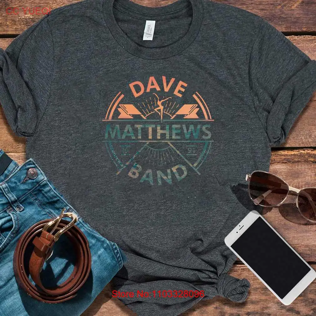 Классическая футболка с принтом Дейва Мэтьюса