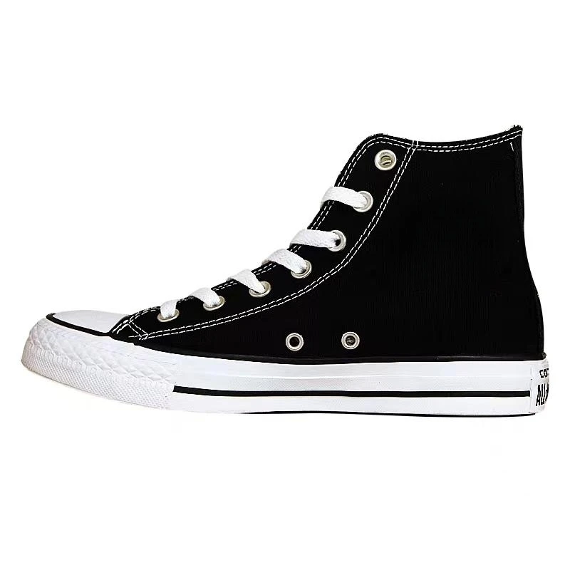 

Original Converses Unisex Sports Shoes Casual Walking Shoes Casual Men's and Women's Sports Shoes Classic Black high-top canvas