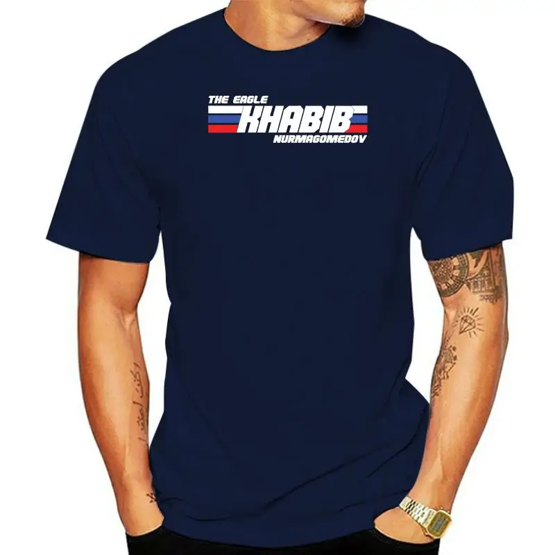 

Khabib Nurmagomedov Icon Tee Shirt For Male Harajuku Tee 100% Cotton Plus Size Camiseta