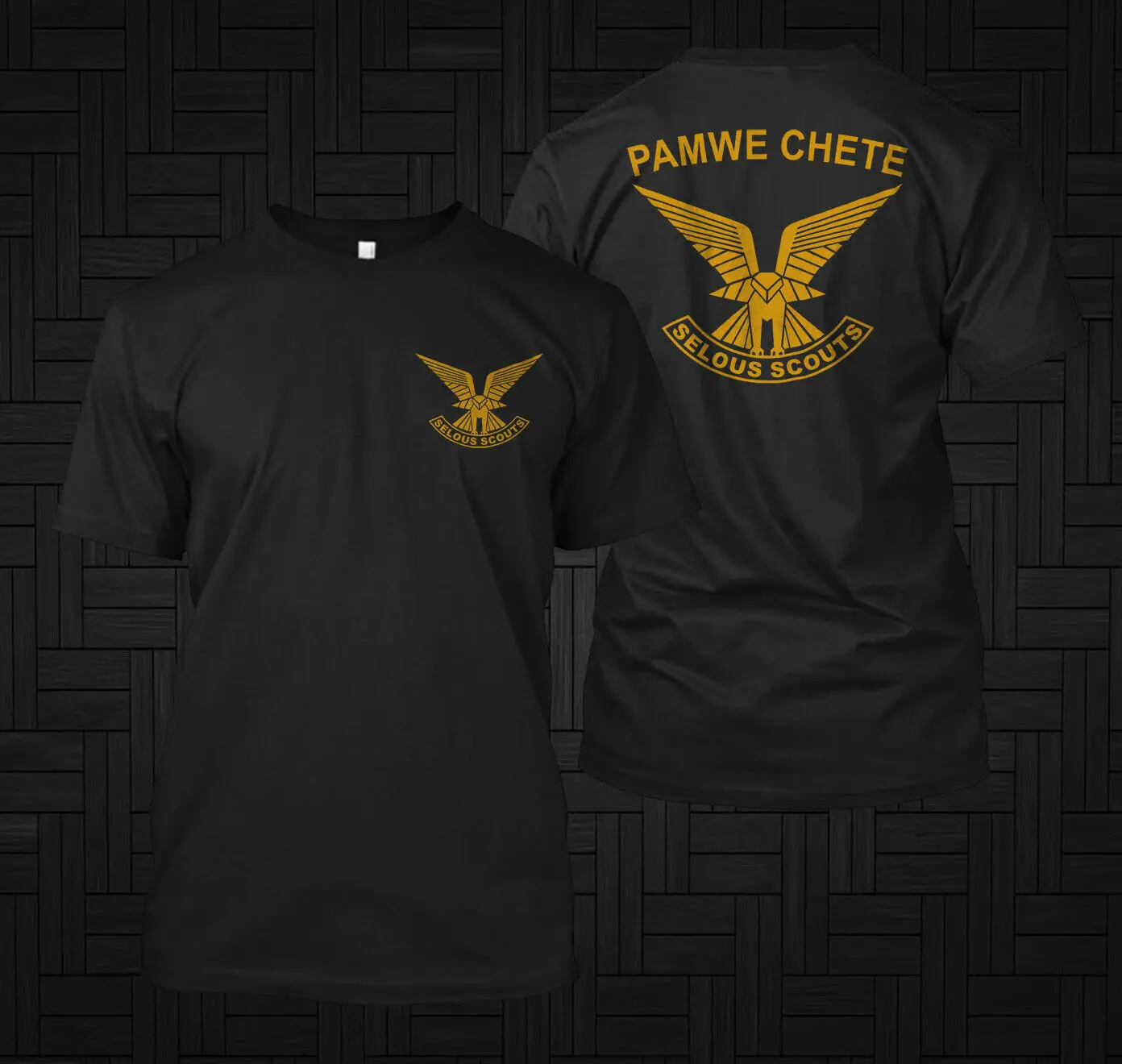 

Rhodesian Zimbabwe Army Special Forces Pamwe Chete Selous Scouts T-Shirt. Summer Cotton Short Sleeve O-Neck Mens T Shirt New