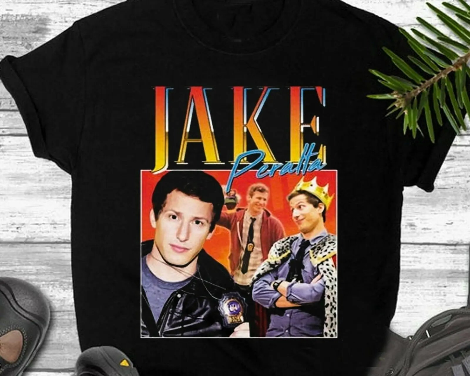Рубашка с изображением Джейка Перальты Бруклина девять комедии ТВ шоу рубашка