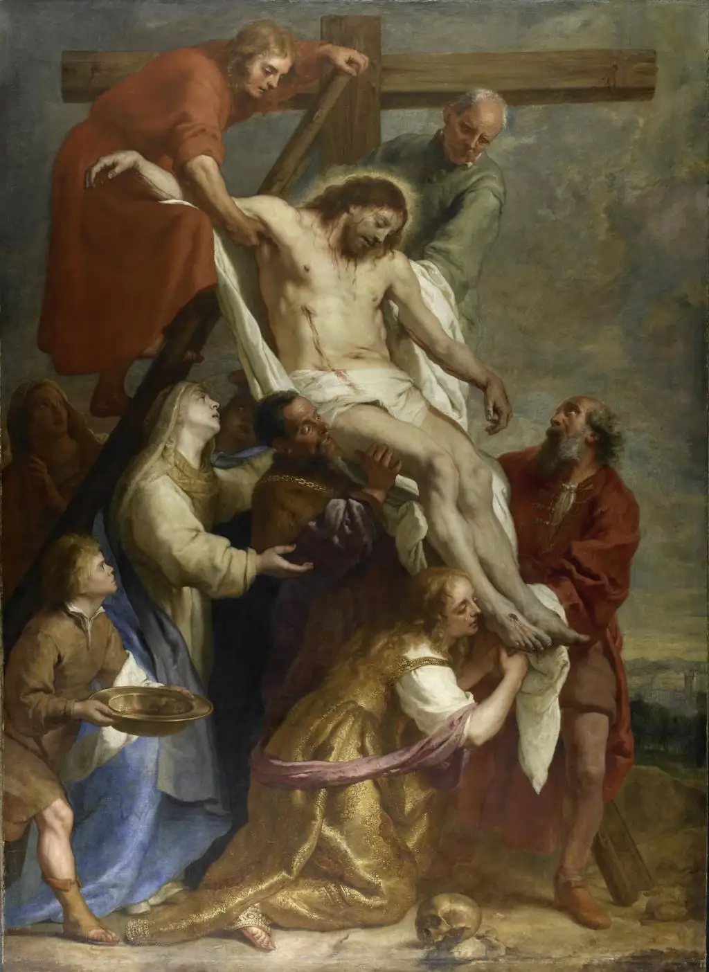 

TOP ART painting # Netherlands Holland Rijksmuseum Gaspar de Crayer - The Descent from the Cross print art painting on canvas
