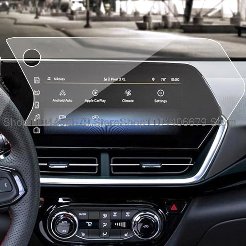 

Защитная пленка из закаленного стекла для Chevy Trax, Chevrolet Trax 2024 2025 11-дюймовая автомобильная GPS-навигационная пленка против царапин
