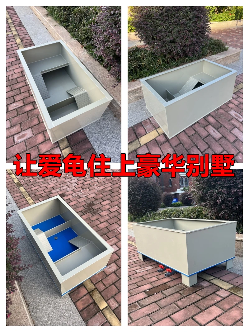 Утолщенный ящик для разведения с террасовым резервуаром пруда водным желтым