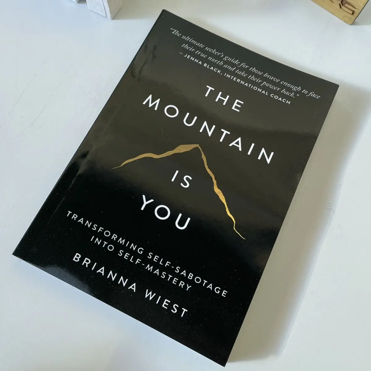 

The Mountain Is You By Brianna Wiest Transforming Self-Sabotage Into Self-Mastery Novel Paperback In English Libros Livros