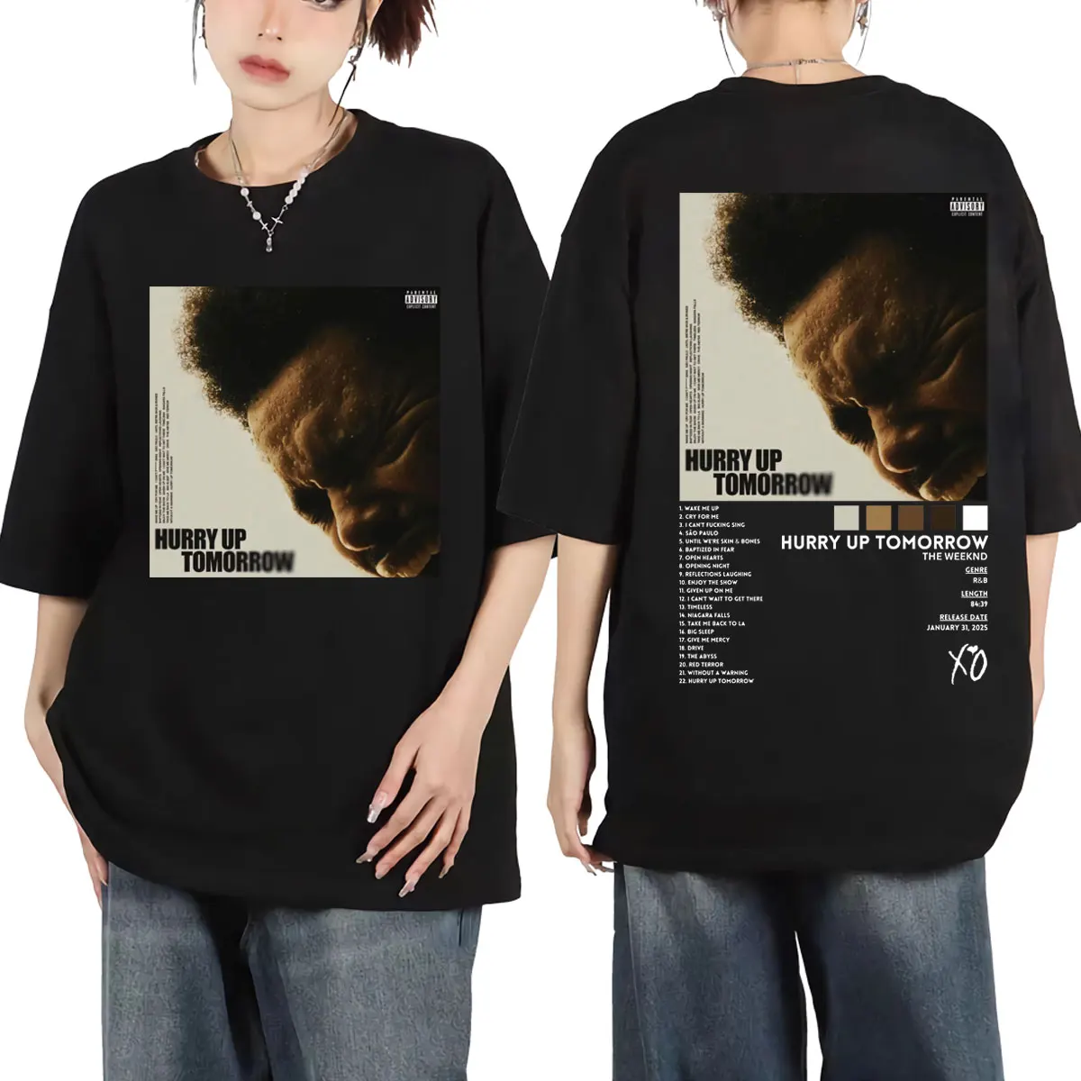 Dshztooma футболка The Weeknd Hurry Up Tomorrow