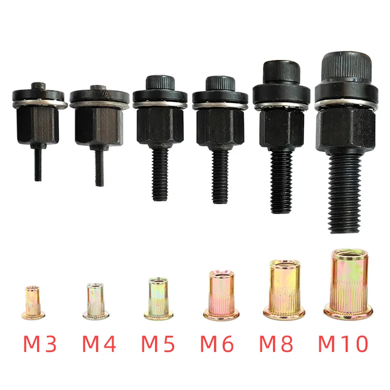 Пистолет для заклепок RTNUT адаптер дрели заклепочная ручная Резьбовая клепальная