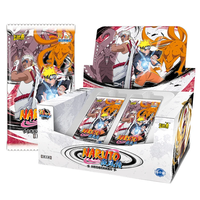

New Naruto Collectible Cards Board Game Original Anime Figure Hokage Game Cards SSP Bronzing Flash Card Toys Gifts for Kids