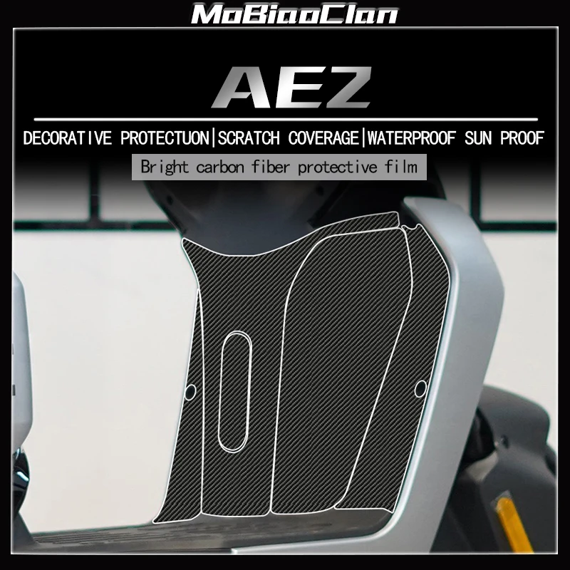 Для CFMOTO ZEEHO AE2 6D мотоцикла защитная наклейка из углеродного волокна