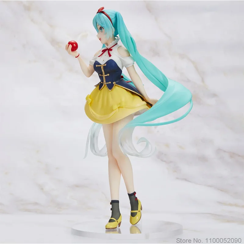 Фигурка аниме TAITO Hatsune Miku фигурка Белоснежки из ПВХ 18 см модель куклы украшение