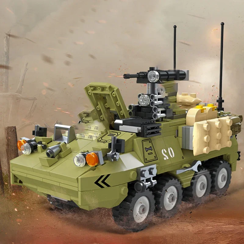 Идеальный Подарок 549 Шт. M1126 Военные Строительные Блоки Набор Игрушек Для