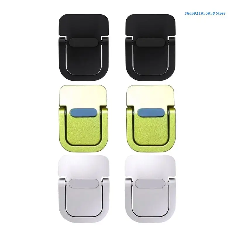 

C5AB 1 Pair Invisible Notebook laptop Bracket Foldable Radiator Desktop Tablets Holder Suspended Vertical Support Rack