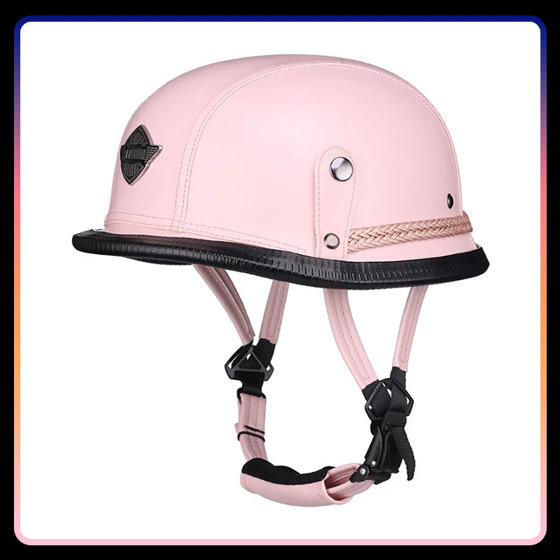 Защитный шлем в стиле ретро 1/2 классические аксессуары для мотоциклов