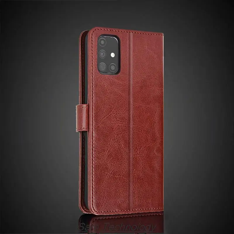 Чехол-книжка из искусственной кожи для Samsung Galaxy M31s M317F