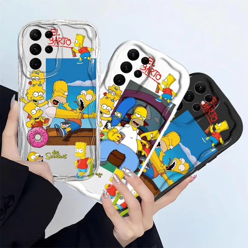 Однотонные чехлы для телефонов Samsung Galaxy S24 S22 S23 Ultra S20 S21 Plus