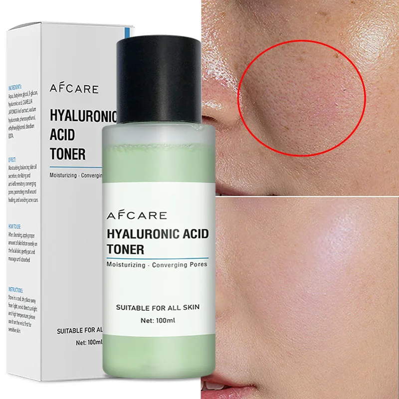 

100ML Hyaluronic Acid Face Serum Acid Pore Shrink For Glowing Skin Whitening Smooth Pores High Quality korean Cosmetics Products