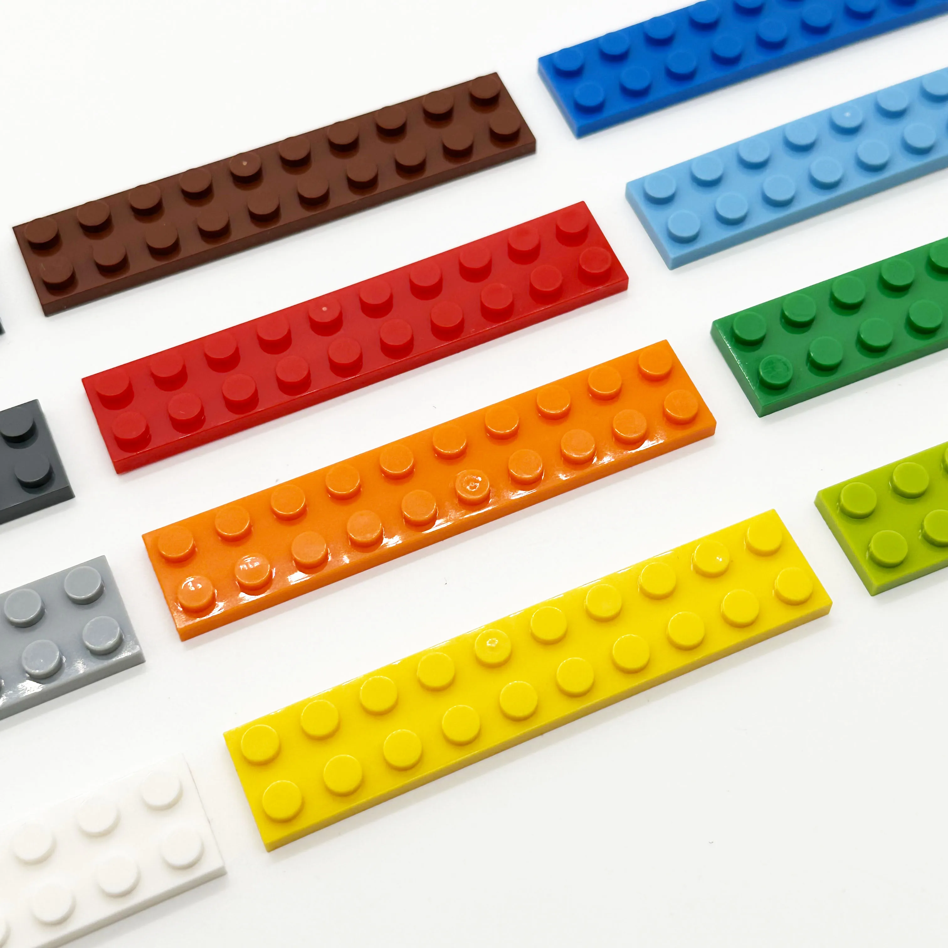 3832 мелкие частицы 2x10 пластина строительный блок плоские детали DIY MOC совместимые частицы креативный подарок детские игрушки