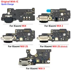Оригинальный USB-разъем для зарядки, гибкий кабель для Xiaomi Mi 9 9T Poco X2 Mi 10 9 lite Mix 2 2S, разъем для зарядки