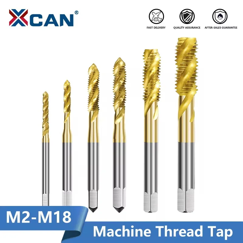 Стальной метчик с титановым покрытием XCAN HSS | AliExpress