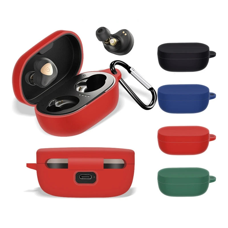 

Dust-proof Shell Case Compatible withSoundPEATS TRUENGINE 3SE Protective Case Storage Boxes Earphone Protective Cover