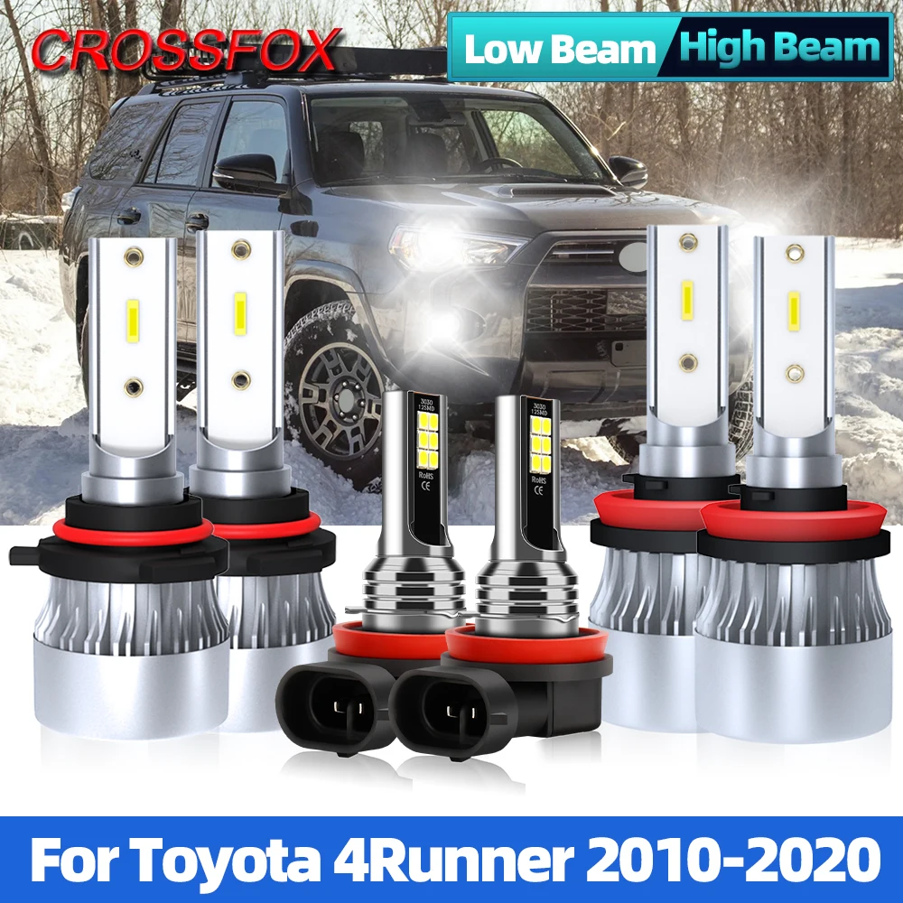 12v 6000k For Toyota 4runner 2010-2014 2015 2016 2017 2018 2019 2020