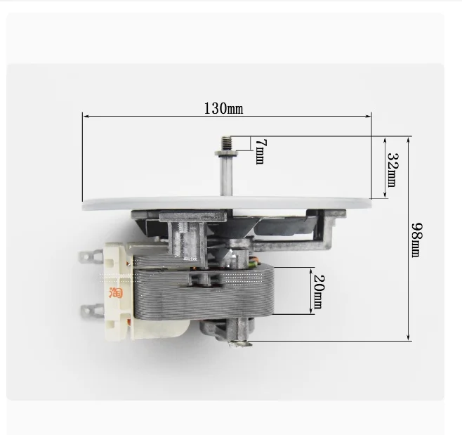 Бытовой и коммерческий вентилятор с затененным полюсом 220 В переменного тока 50 Гц