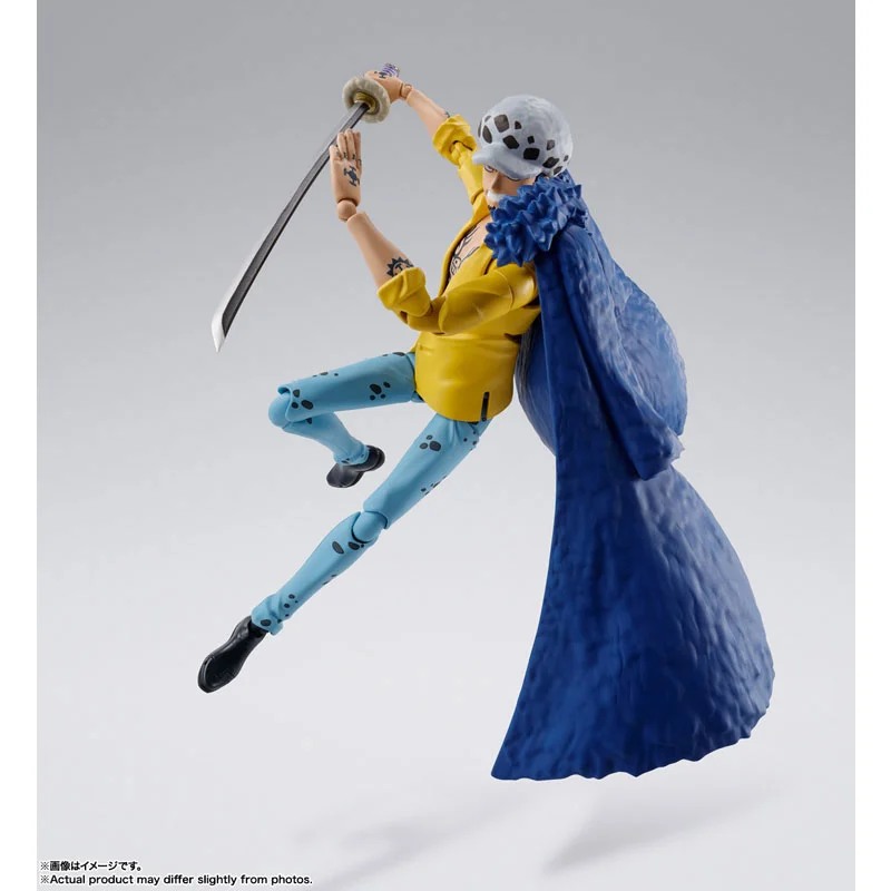 Фото 100% оригинал Bandai S.H.Figuarts SHF Trafalgar Law Onigashima Raid ONE Eustass Kid в наличии аниме фигурки модели игрушки №4