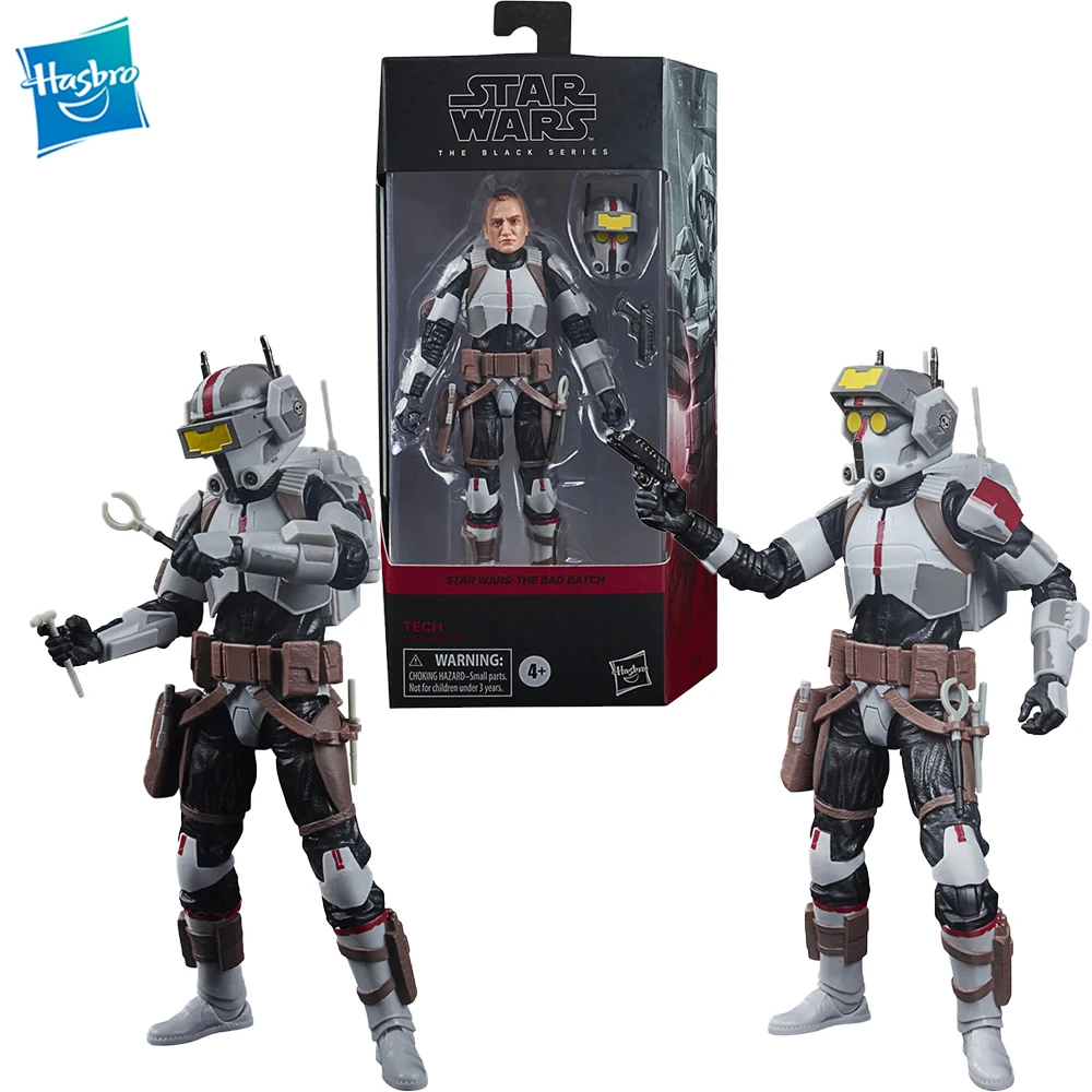 

[In-Stock] Hasbro Star Wars The Black Series Clone Force 99 Tech 6-inch-scale Action Movie Figure Collectible Model Toy F1864