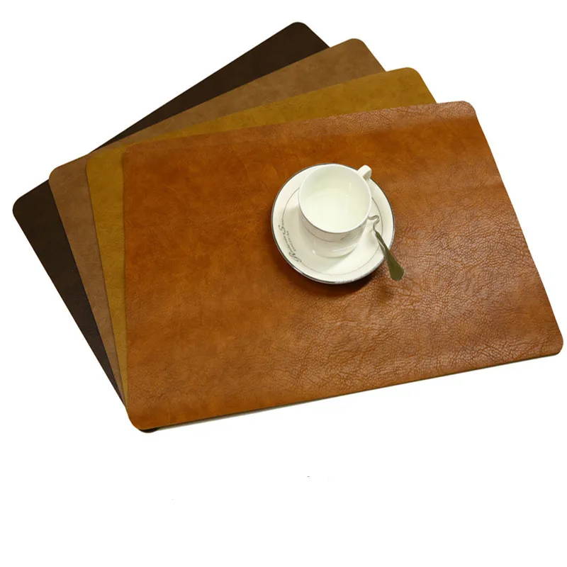 

Household Waterproof and Oil Proof Dining Table Mat, Heat Insulation and Anti Slip Dining Plate Mat