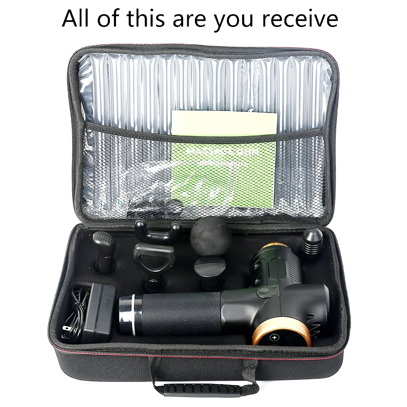 Массажный пистолет для глубоких мышц Электрический массажер расслабления