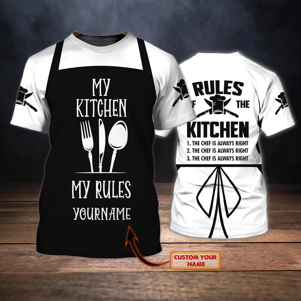 

Hot Sale t shirt men Master Chef 3D Printed Mens Summer Short sleeve Round collar Unisex Casual sports T-shirt