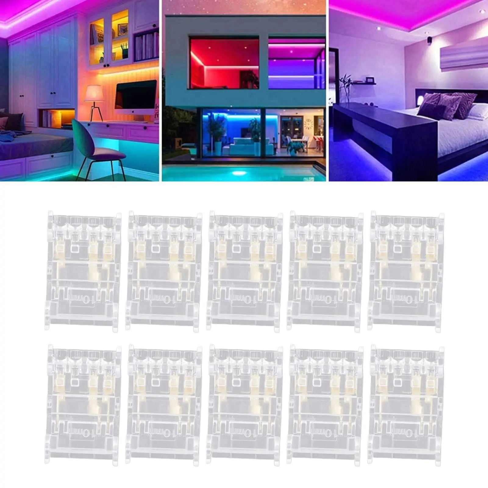 Беспаяльная Светодиодная лента для соединения проводов домашнего освещения