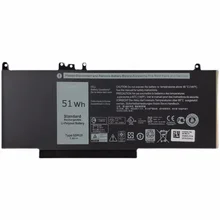 New G5M10  For Dell Laptop Battery  Latitude E5250 E5450 E5550 7.4V 51WH