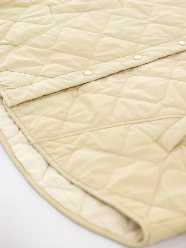 Зеленая хлопковая рубашка с ромбами Верхняя одежда хлопковой подкладкой ~ Супер