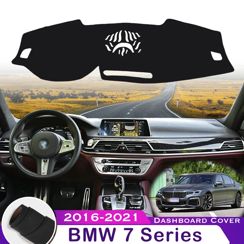 Для BMW 7 серии G11 730i 740d 750i 730d 740i 728 2016-2021 коврик для защиты приборной панели от