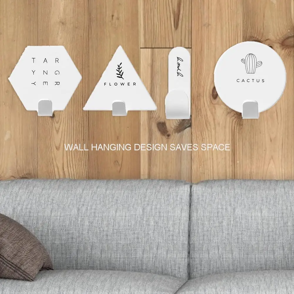 

4 шт., декоративные железные крючки для полотенец